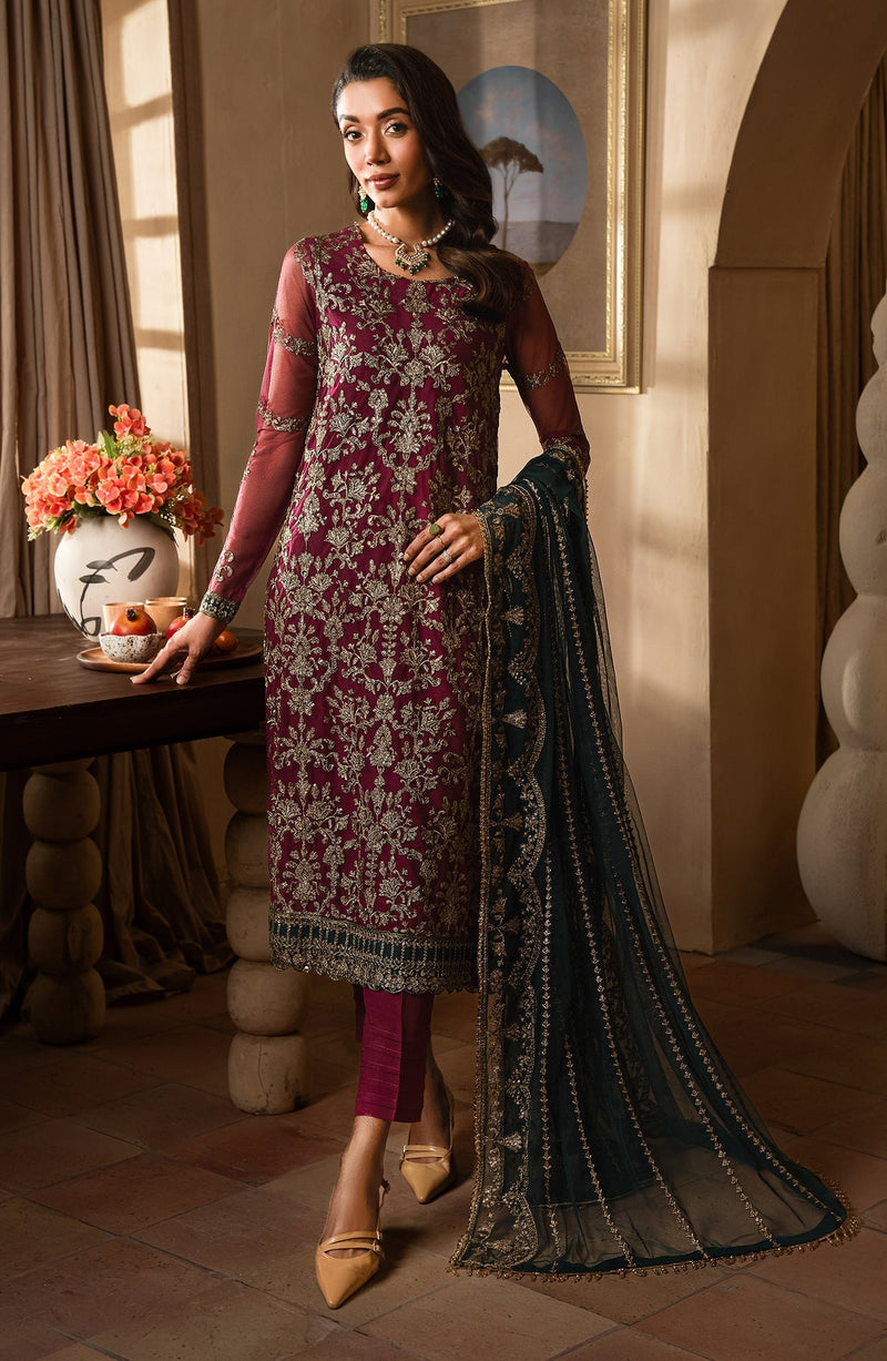 Zarif | Emirah Formals | ZEF 08 HAYAL by Zarif - Designer Dress - Type: Ladies Clothes - Available at Libayah - 100% Original