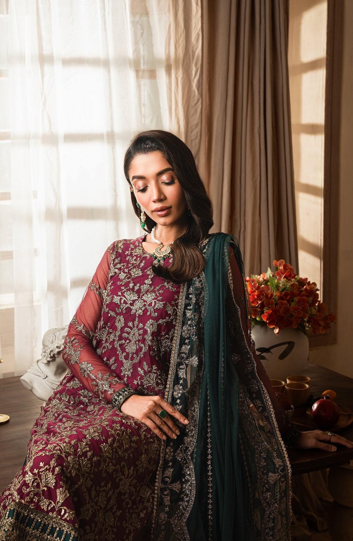 Zarif | Emirah Formals | ZEF 08 HAYAL by Zarif - Designer Dress - Type: Ladies Clothes - Available at Libayah - 100% Original