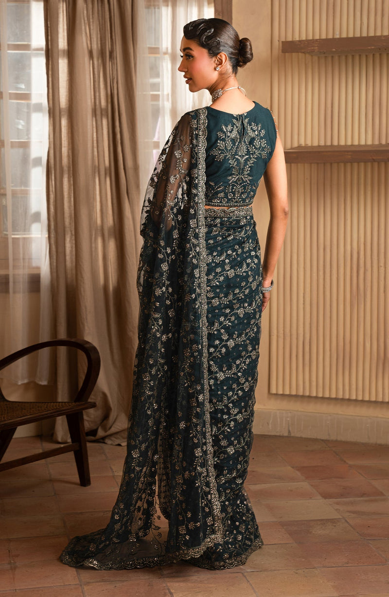 Zarif | Emirah Formals | ZEF 01 ORNA by Zarif - Designer Dress - Type: Ladies Clothes - Available at Libayah - 100% Original