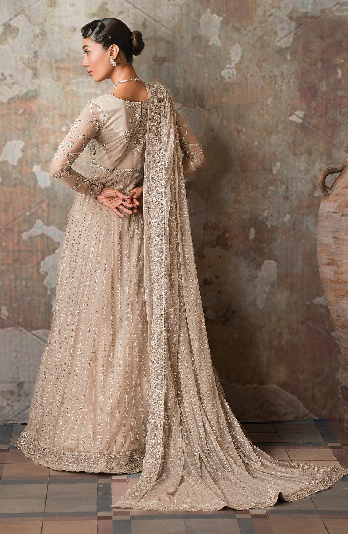 Zarif | Emirah Formals | ZEF 02 BREEZE by Zarif - Designer Dress - Type: Ladies Clothes - Available at Libayah - 100% Original