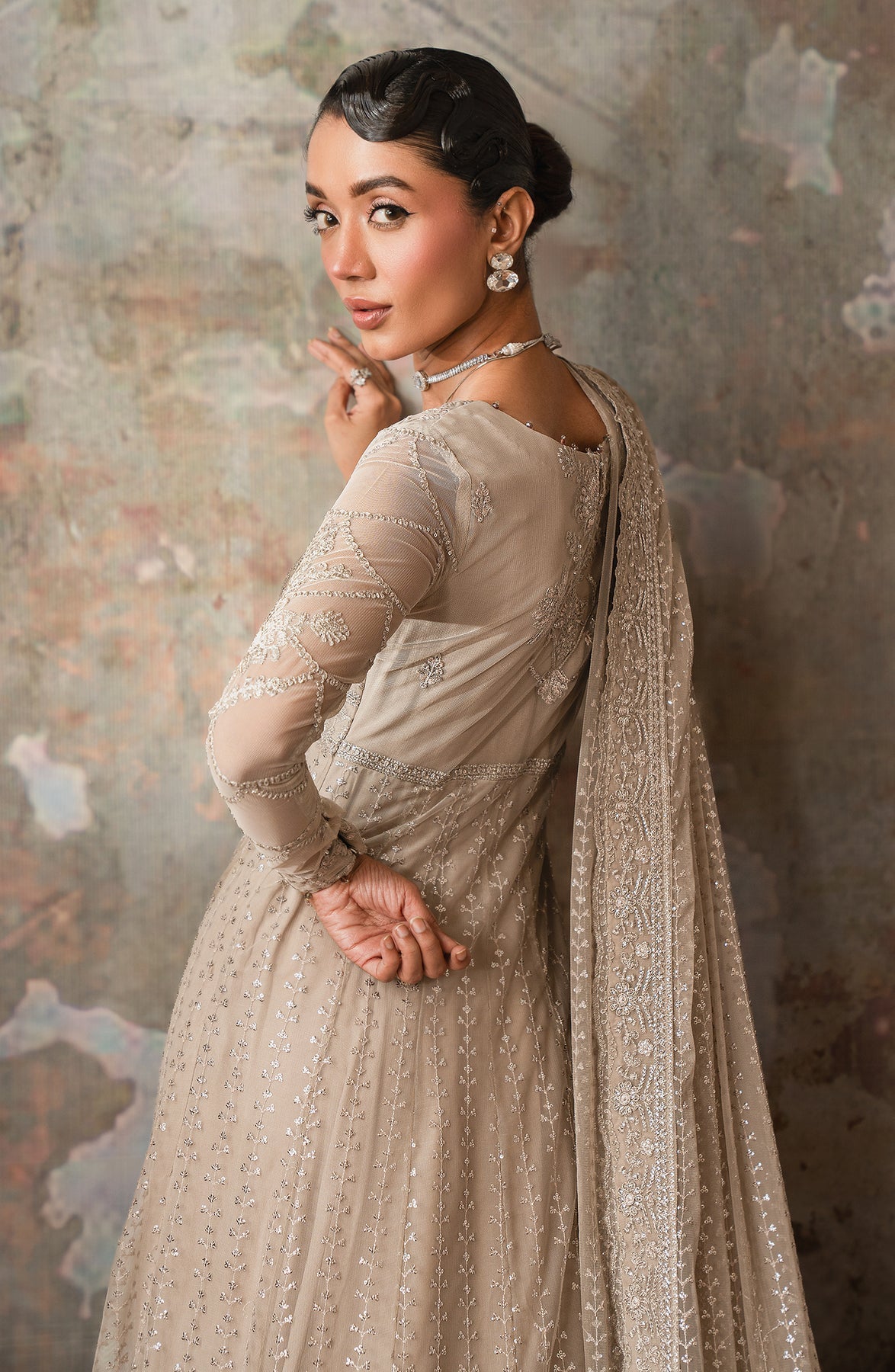 Zarif | Emirah Formals | ZEF 02 BREEZE by Zarif - Designer Dress - Type: Ladies Clothes - Available at Libayah - 100% Original