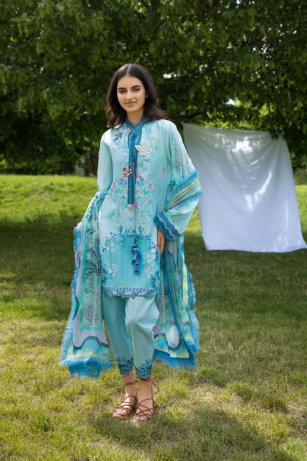Sobia Nazir | Prints 26 | 7B by Sobia Nazir - Designer Dress  - Type : Ladies Clothes - Available at Libayah - 100% Original 