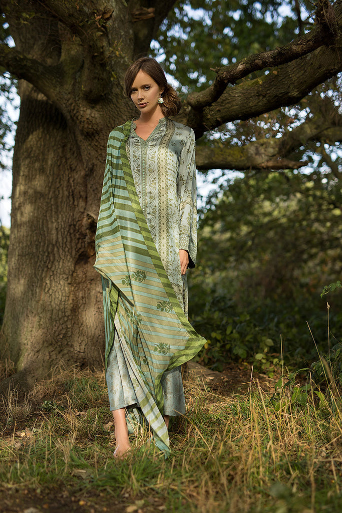 ST25-02 – authentic Pakistani formal dress from the Sobia Nazir Silk Satin 25 collection for women in the UK