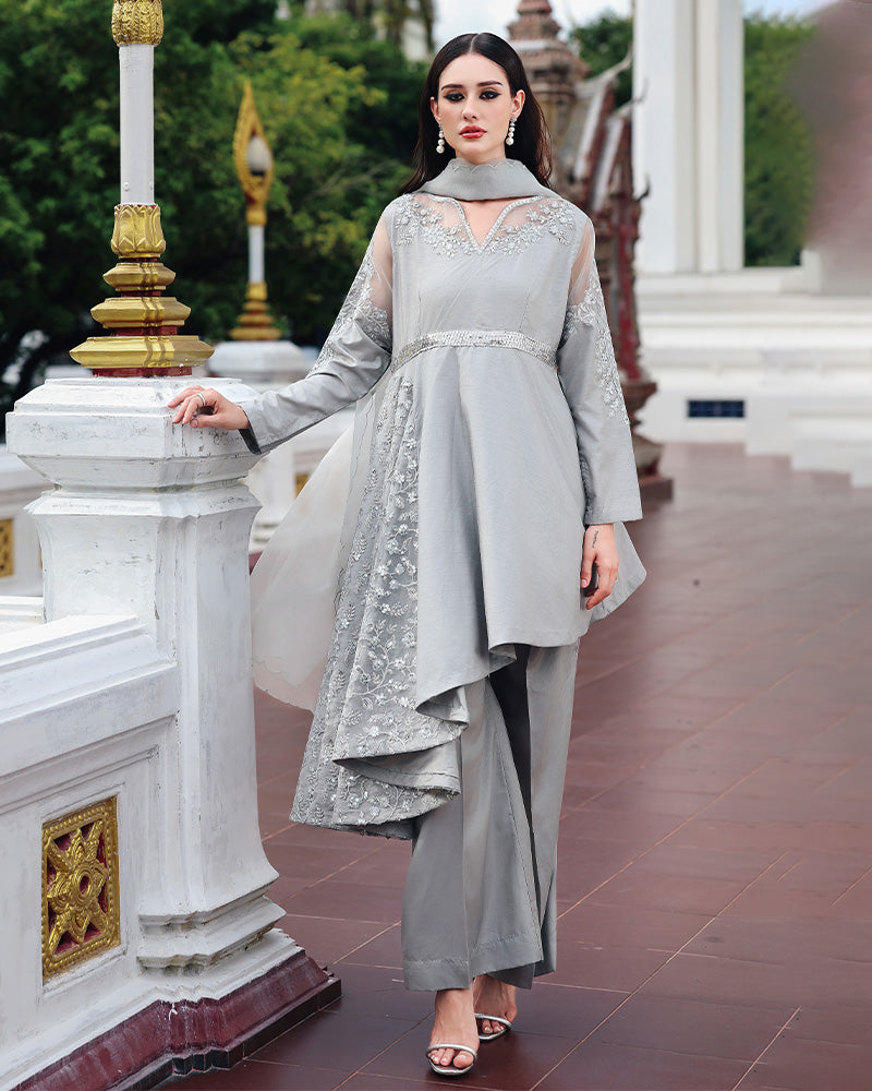 Ain | Prestige Festive Edit | AN-146 C AN-146 C by Ain - Designer Dress  - Type : Ladies Clothes - Available at Libayah - 100% Original 