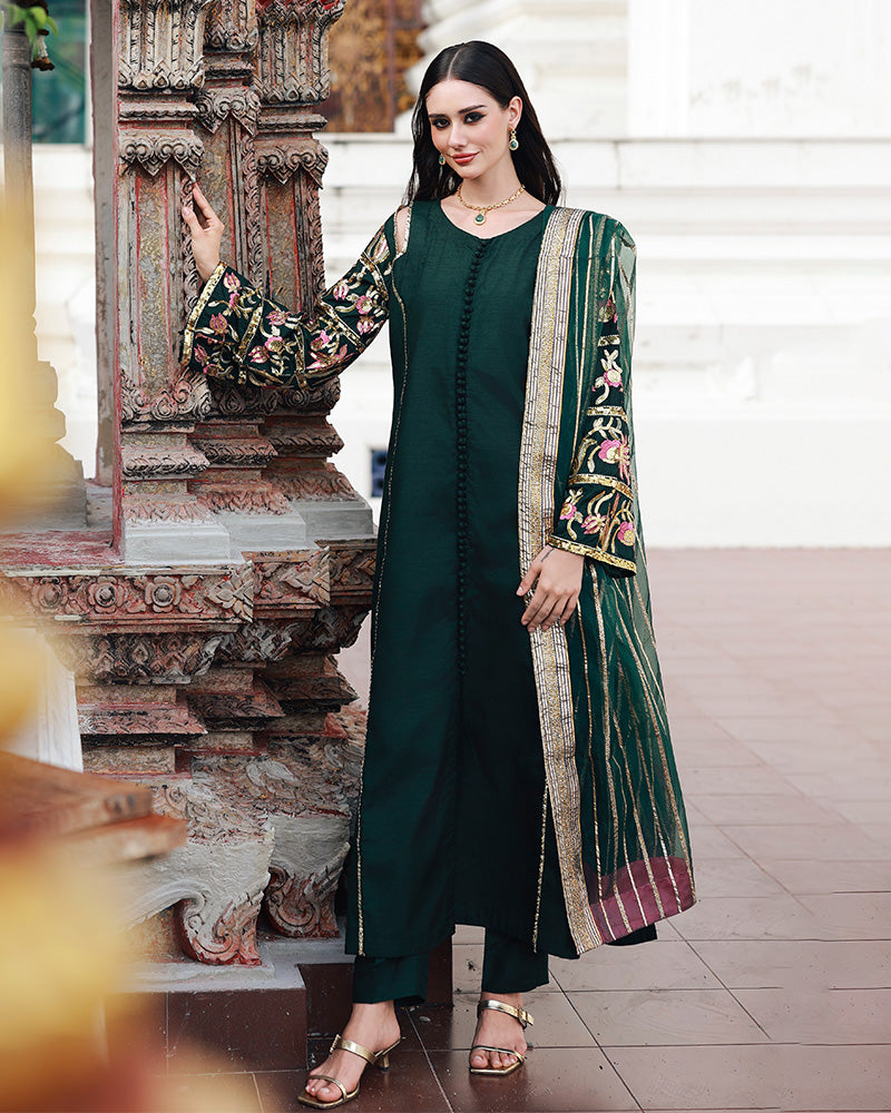 Ain | Prestige Festive Edit | AN-143 B by Ain - Designer Dress  - Type : Ladies Clothes - Available at Libayah - 100% Original 