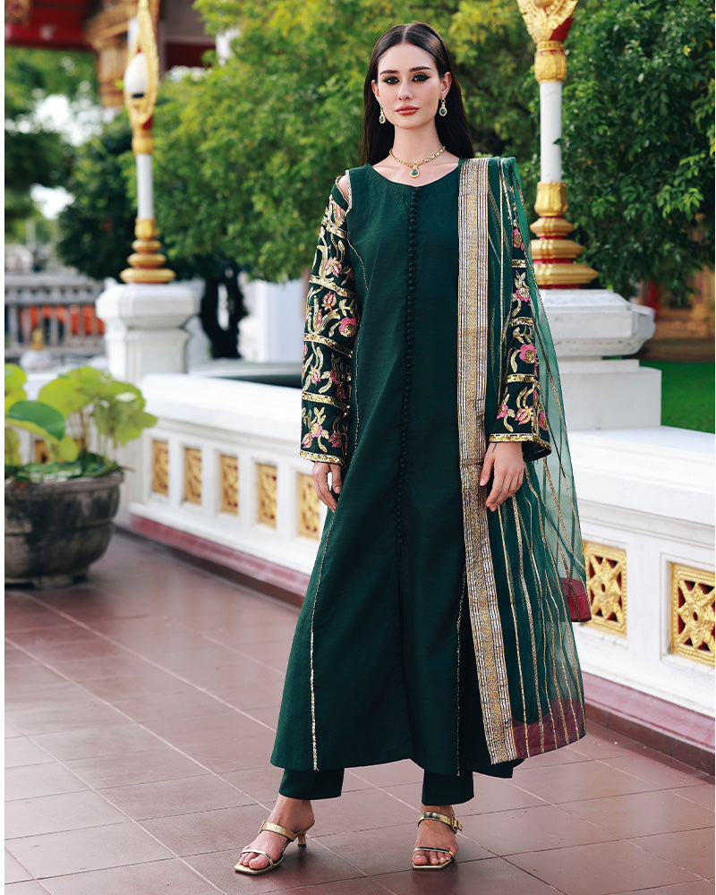 Ain | Prestige Festive Edit | AN-143 B by Ain - Designer Dress  - Type : Ladies Clothes - Available at Libayah - 100% Original 