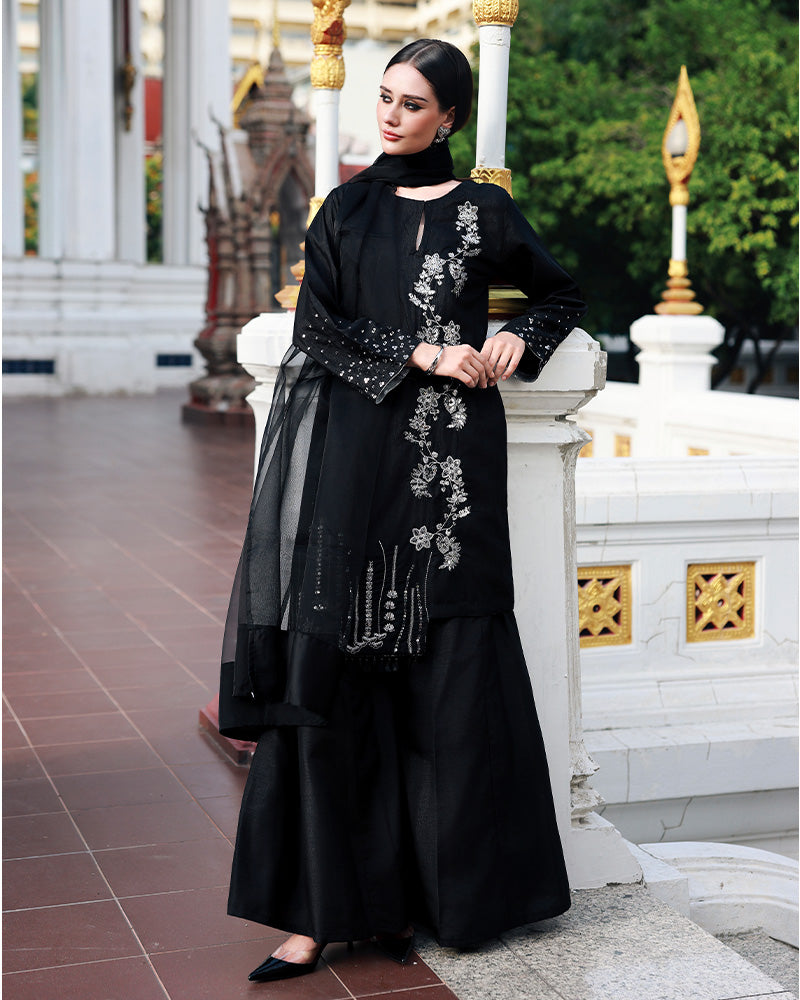 Ain | Prestige Festive Edit | AN-144 G by Ain - Designer Dress  - Type : Ladies Clothes - Available at Libayah - 100% Original 