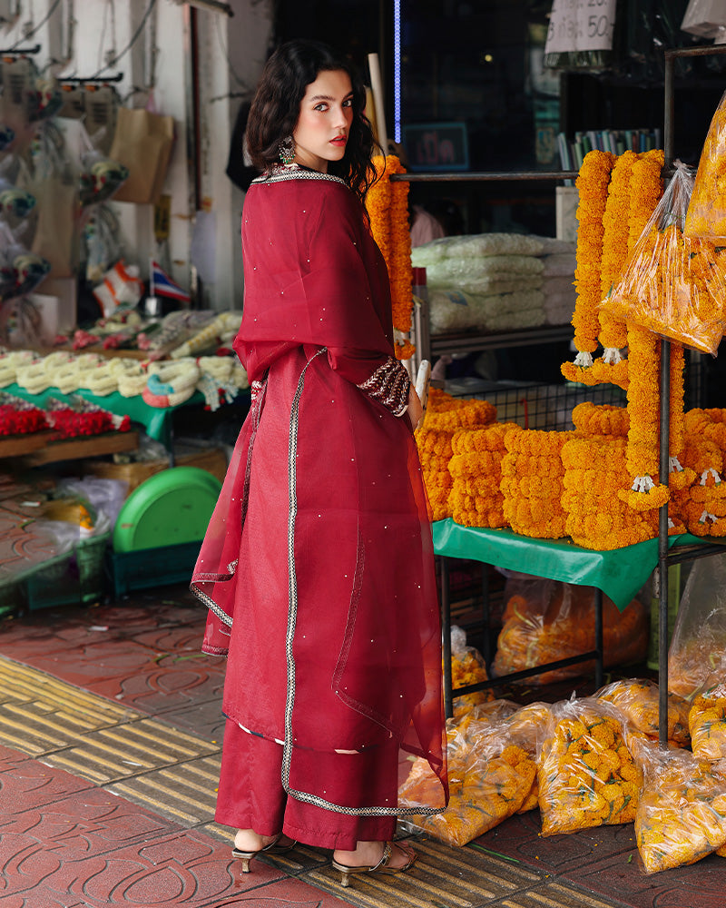 Ain | Prestige Festive Edit | AN-142 F by Ain - Designer Dress  - Type : Ladies Clothes - Available at Libayah - 100% Original 