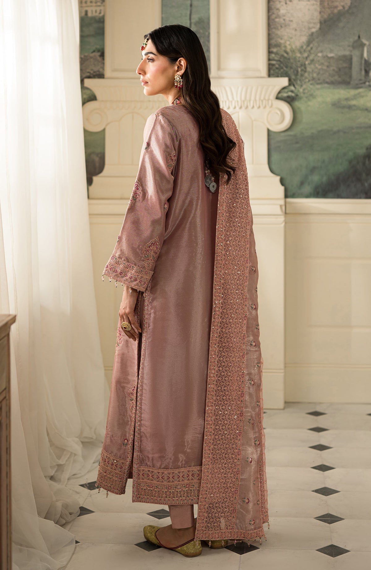 Emaan Adeel | Suave Luxury Formals 24 | ZALE by Emaan Adeel - Designer Dress - Type: Ladies Clothes - Available at Libayah - 100% Original