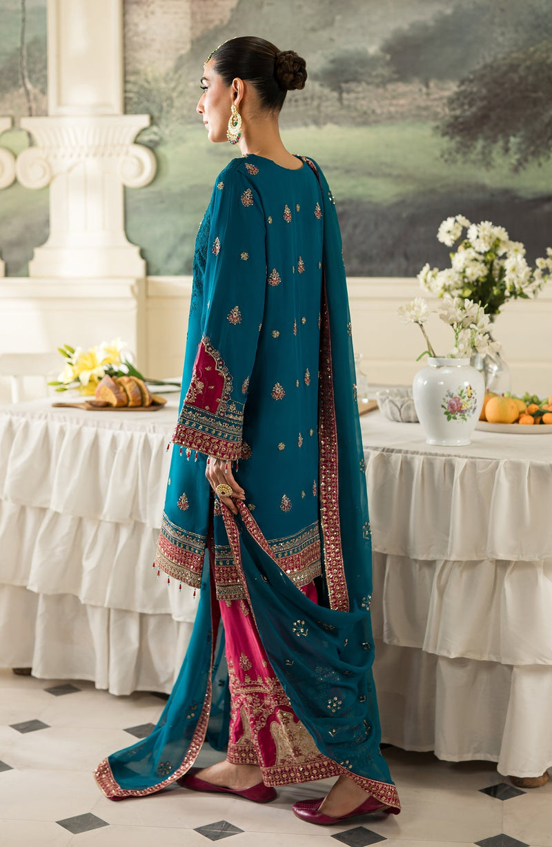 Emaan Adeel | Suave Luxury Formals 24 | LARA by Emaan Adeel - Designer Dress - Type: Ladies Clothes - Available at Libayah - 100% Original