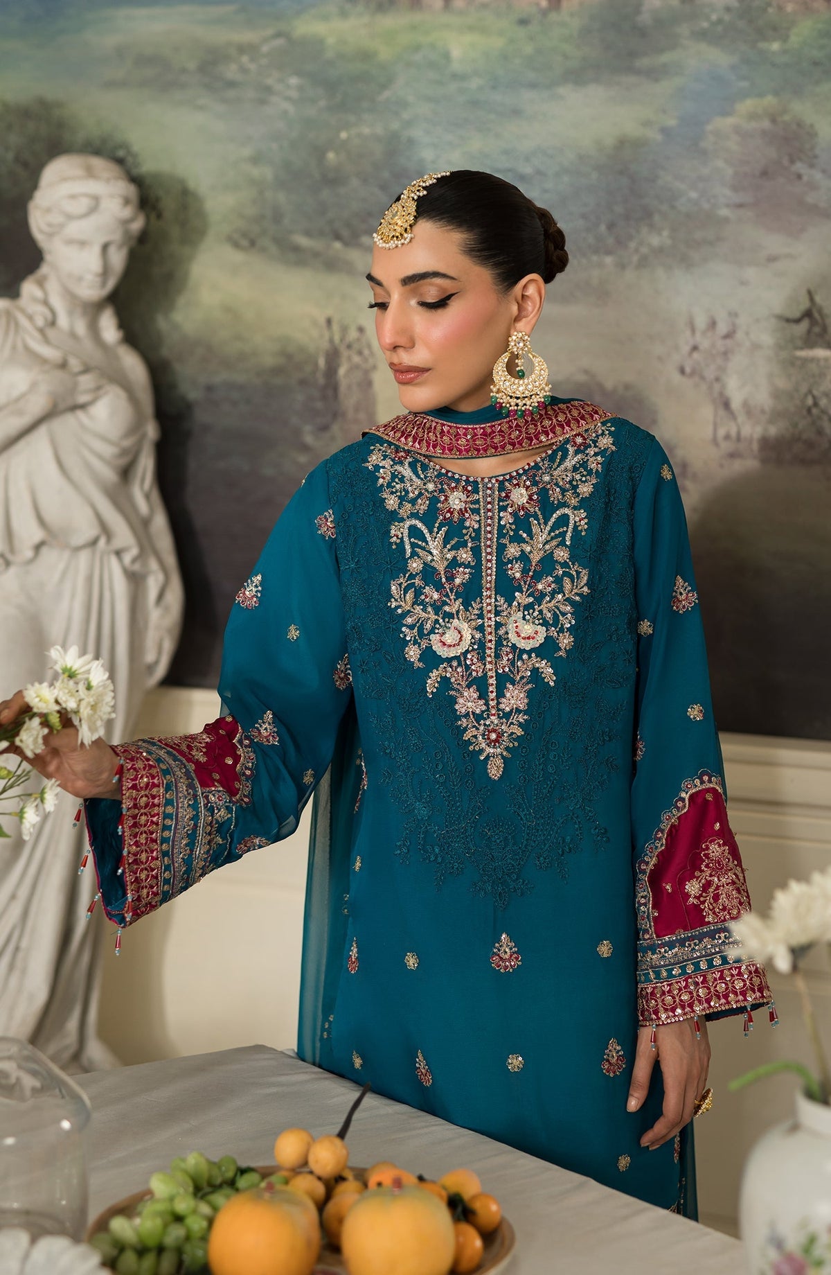 Emaan Adeel | Suave Luxury Formals 24 | LARA by Emaan Adeel - Designer Dress - Type: Ladies Clothes - Available at Libayah - 100% Original