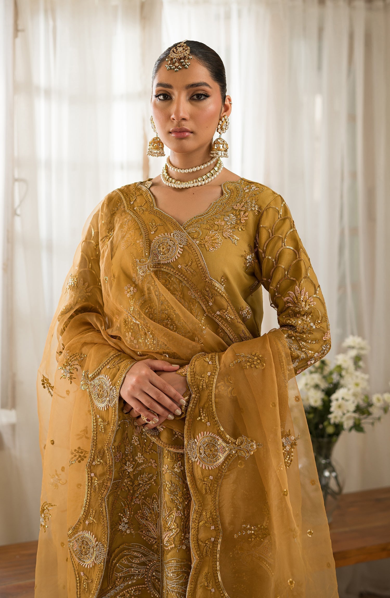 Emaan Adeel | Suave Luxury Formals 24 | ZOE by Emaan Adeel - Designer Dress - Type: Ladies Clothes - Available at Libayah - 100% Original