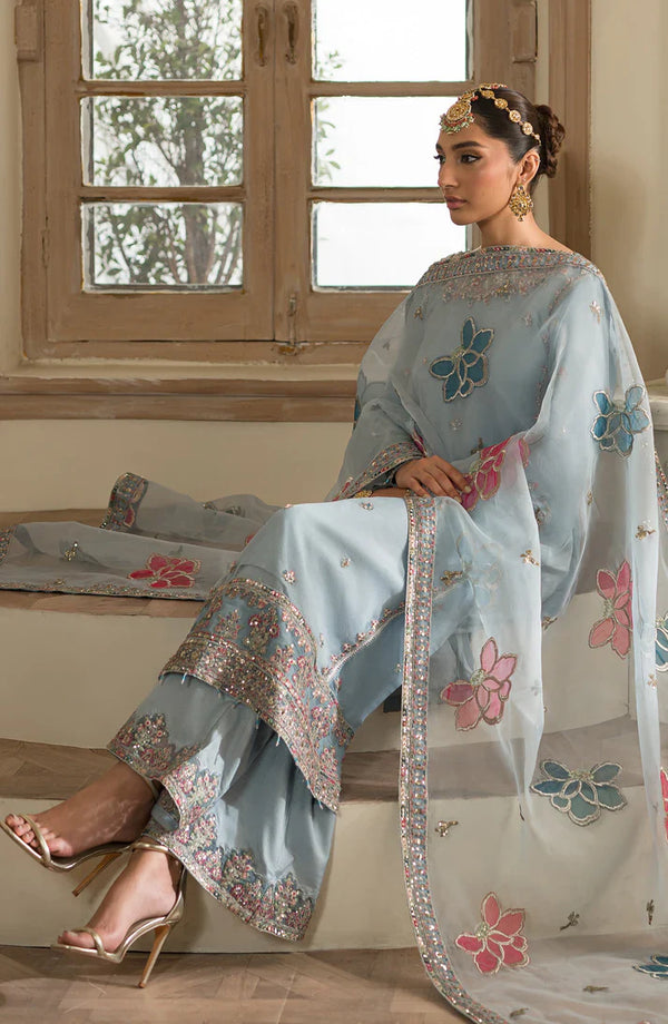 Emaan Adeel | Luxury Formals | Esra by Emaan Adeel - Designer Dress - Type : Ladies Clothes - Available at Libayah - 100% Original 