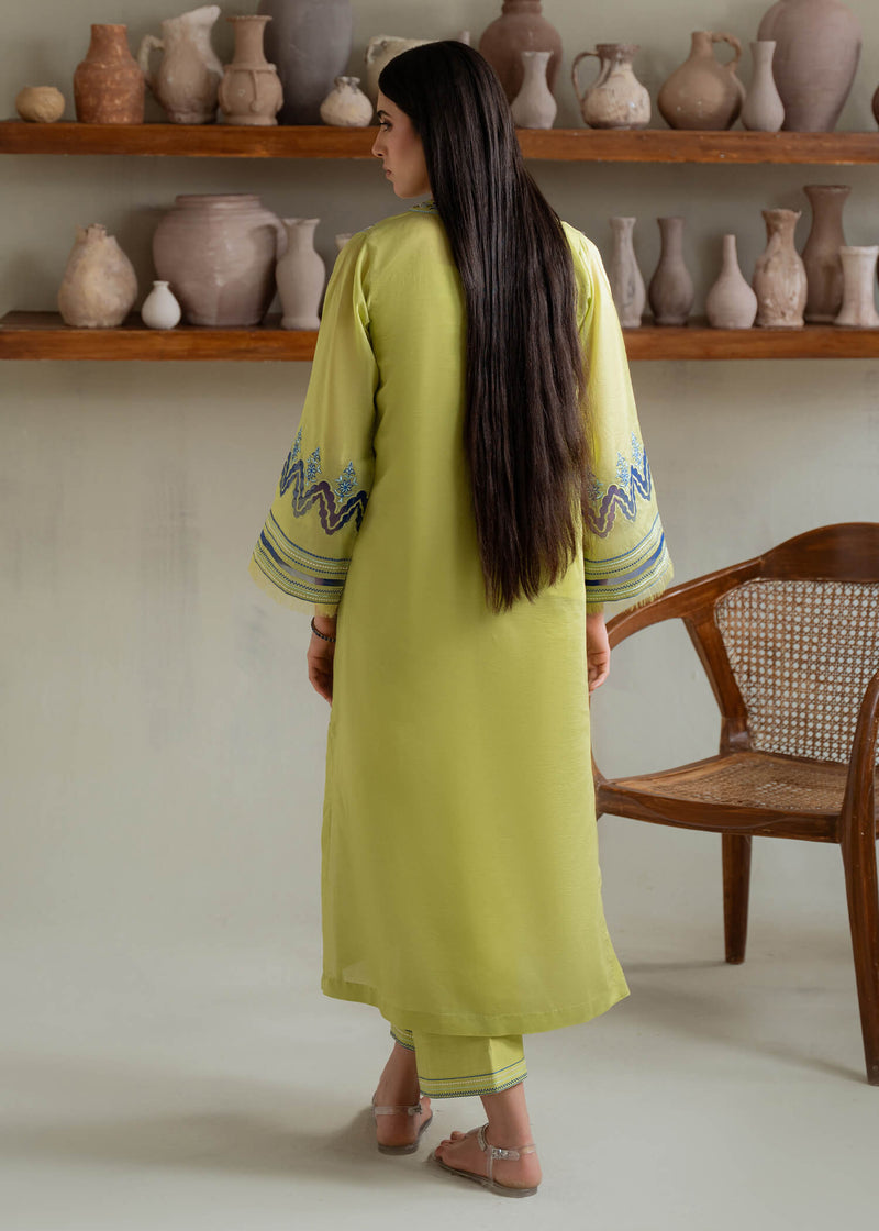 Jeem | Summer 25 RTW | GREEN PAISELY by Jeem - Designer Dress  - Type : Ladies Clothes - Available at Libayah - 100% Original 