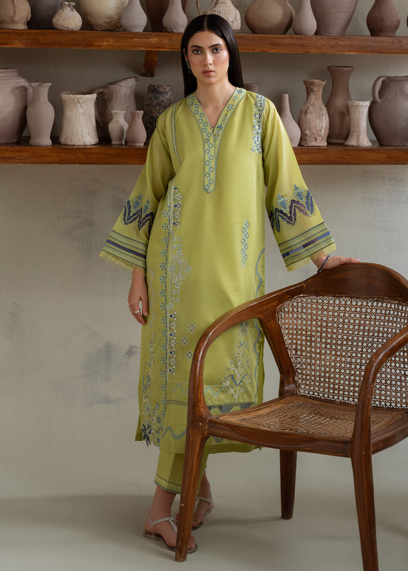 Jeem | Summer 25 RTW | GREEN PAISELY by Jeem - Designer Dress  - Type : Ladies Clothes - Available at Libayah - 100% Original 