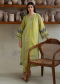 Jeem | Summer 25 RTW | GREEN PAISELY by Jeem - Designer Dress  - Type : Ladies Clothes - Available at Libayah - 100% Original 