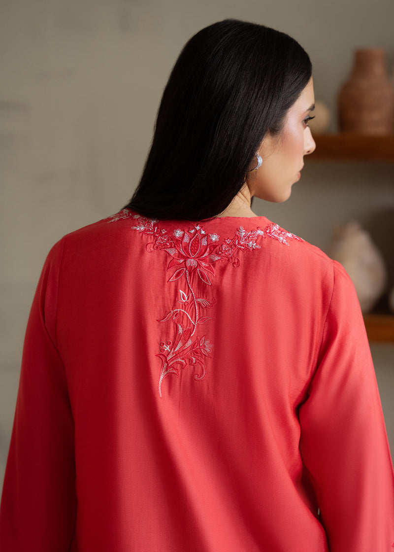 Jeem | Summer 25 RTW | NOVA CORAL by Jeem - Designer Dress  - Type : Ladies Clothes - Available at Libayah - 100% Original 