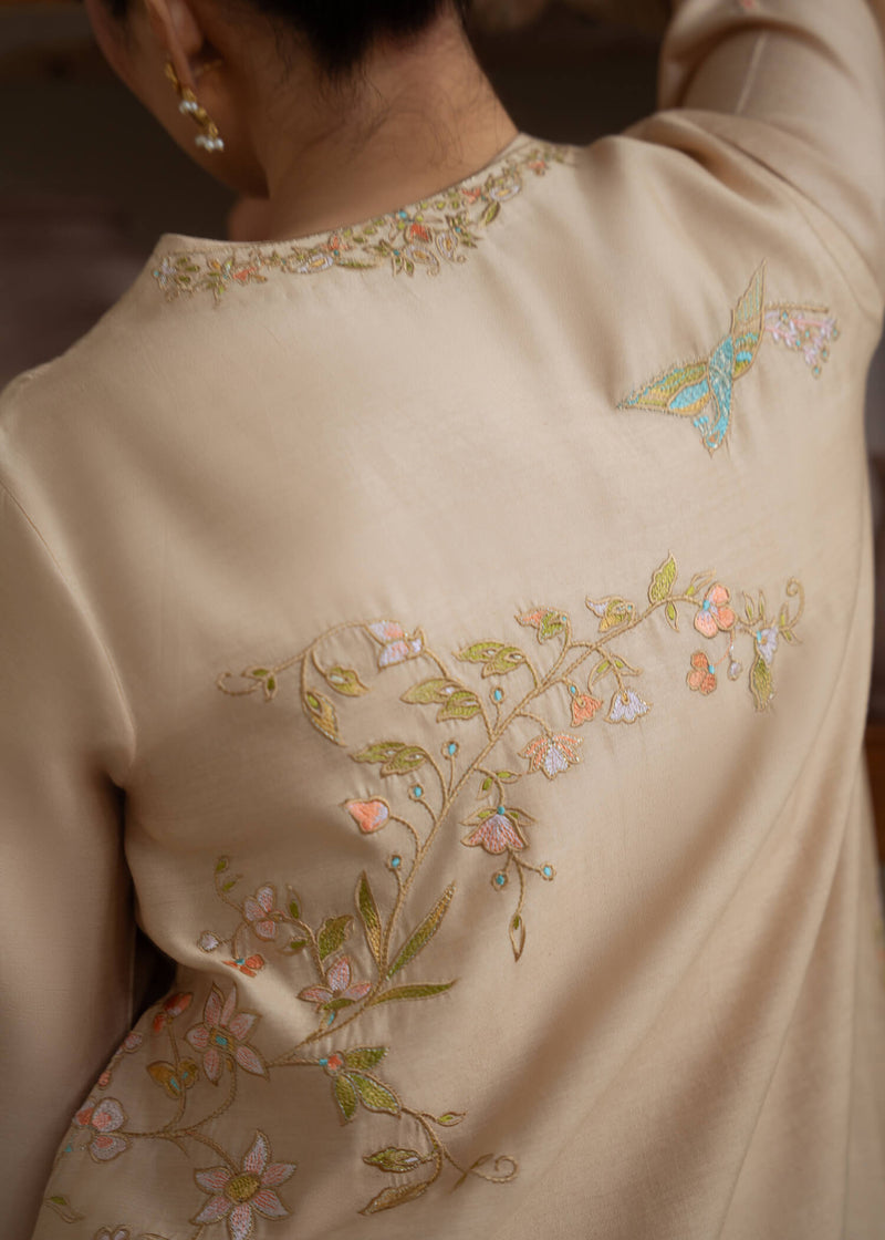 Jeem | Summer 25 RTW | BRUNETTE BEIGE by Jeem - Designer Dress  - Type : Ladies Clothes - Available at Libayah - 100% Original 