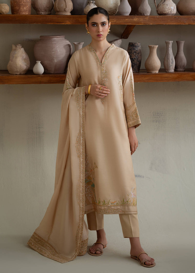 Jeem | Summer 25 RTW | BRUNETTE BEIGE by Jeem - Designer Dress  - Type : Ladies Clothes - Available at Libayah - 100% Original 