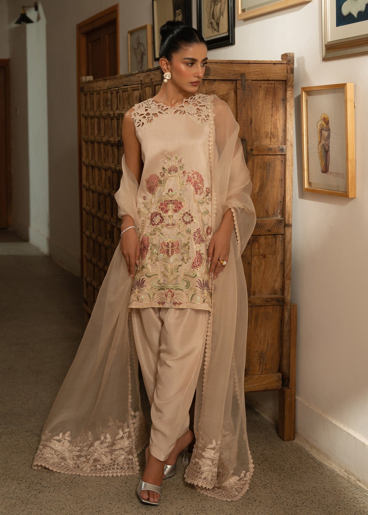 Sadaf Fawad Khan | Mehrma Wedding Formals | Sand storm by Sadaf Fawad Khan - Designer Dress - Type: Formal - Available at Libayah - 100% Original