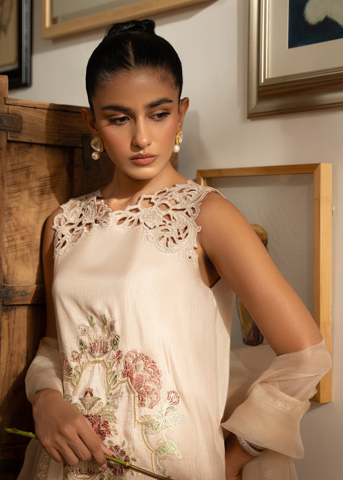 Sadaf Fawad Khan | Mehrma Wedding Formals | Sand storm by Sadaf Fawad Khan - Designer Dress - Type: Formal - Available at Libayah - 100% Original