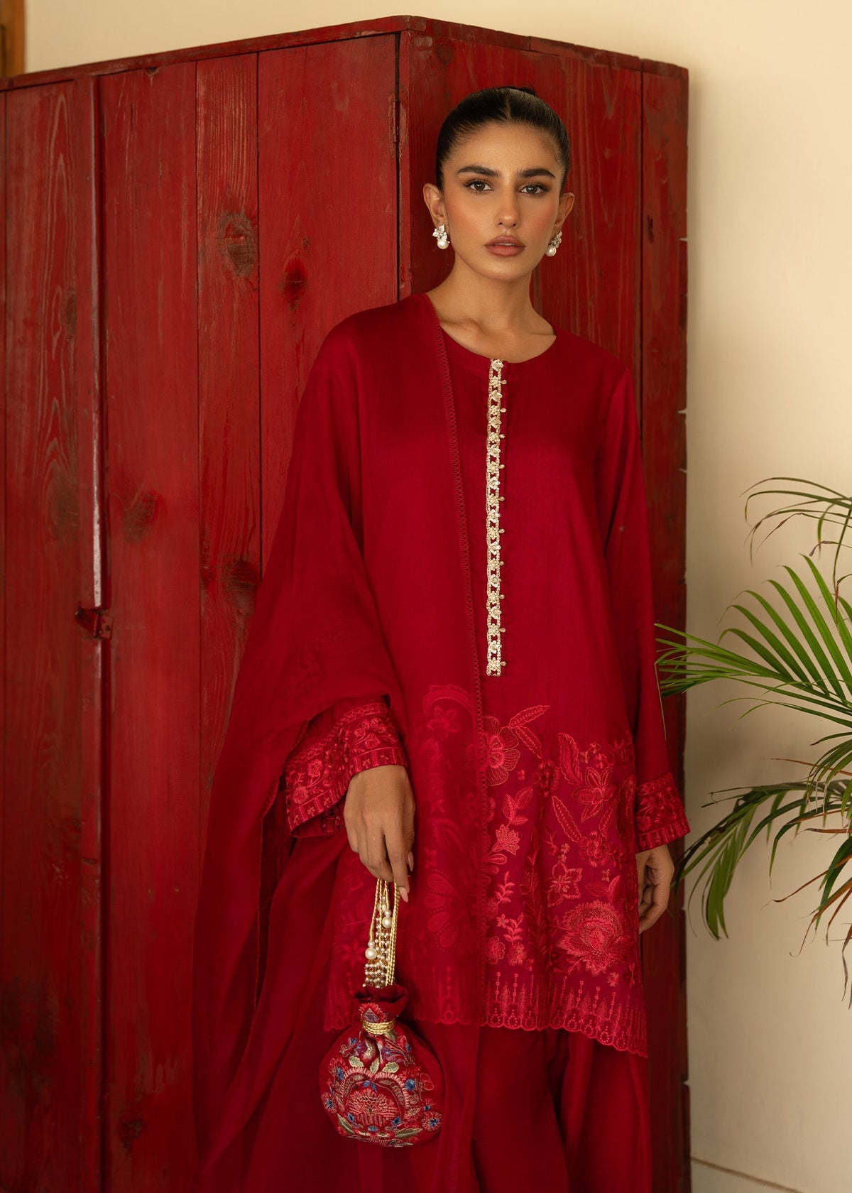 Sadaf Fawad Khan | Mehrma Wedding Formals | Red Chillies by Sadaf Fawad Khan - Designer Dress - Type: Formal - Available at Libayah - 100% Original