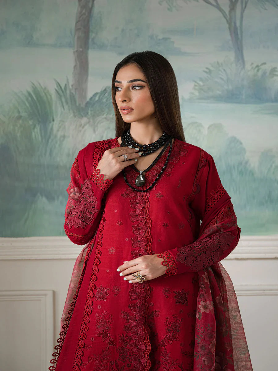 Maryum Hussain | Laani Luxury Pret | Ruby by Maryam Hussain - Designer Dress - Type: Ladies Clothes - Available at Libayah - 100% Original
