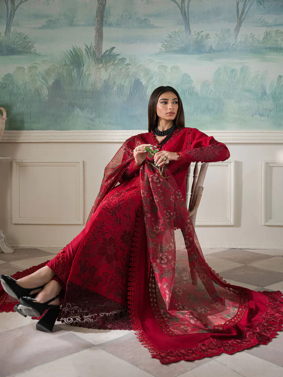 Maryum Hussain | Laani Luxury Pret | Ruby by Maryam Hussain - Designer Dress - Type: Ladies Clothes - Available at Libayah - 100% Original