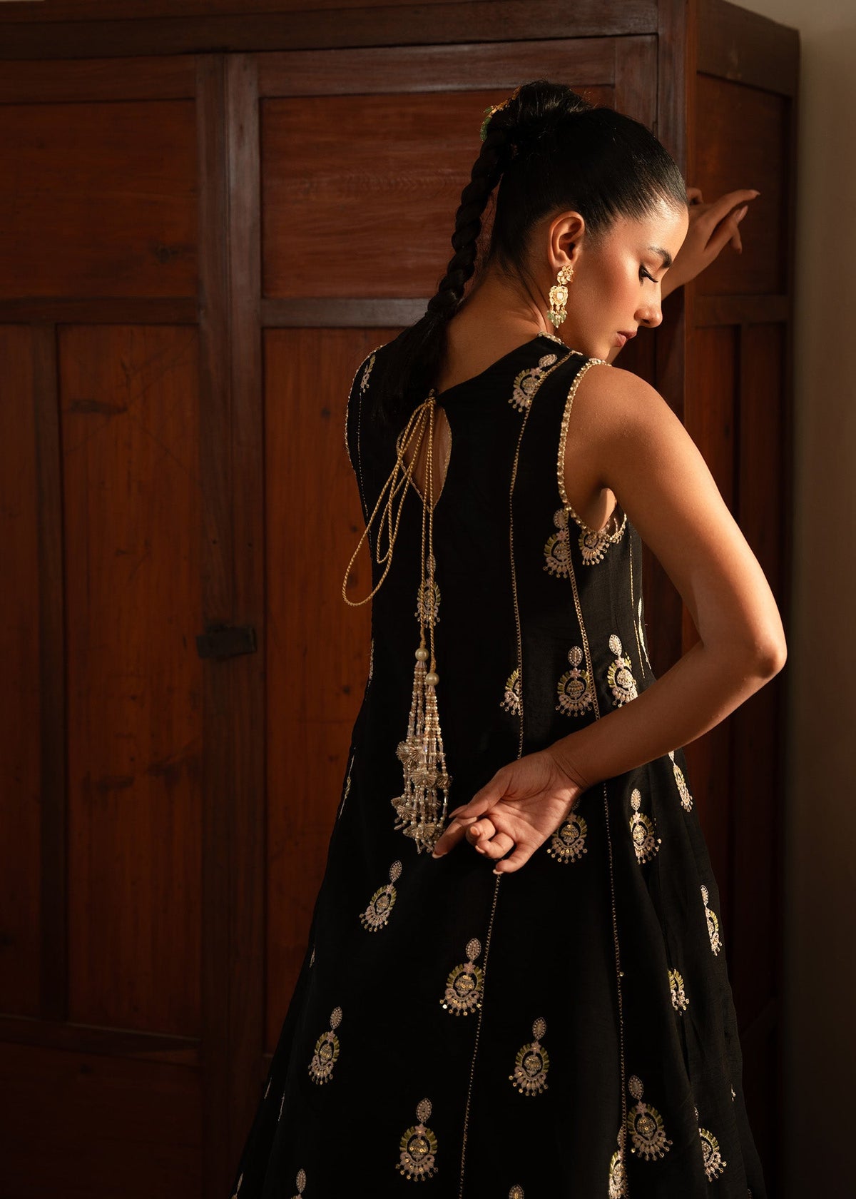 Sadaf Fawad Khan | Mehrma Wedding Formals | Midnight Melody by Sadaf Fawad Khan - Designer Dress - Type: Formal - Available at Libayah - 100% Original