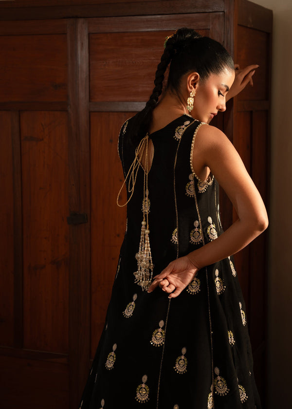 Sadaf Fawad Khan | Mehrma Wedding Formals | Midnight Melody by Sadaf Fawad Khan - Designer Dress - Type: Formal - Available at Libayah - 100% Original