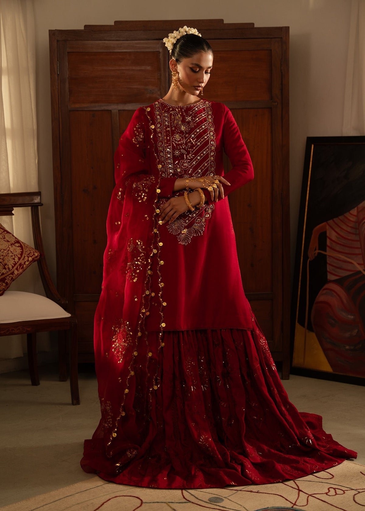 Sadaf Fawad Khan | Mehrma Wedding Formals | Juliet by Sadaf Fawad Khan - Designer Dress - Type: Formal - Available at Libayah - 100% Original