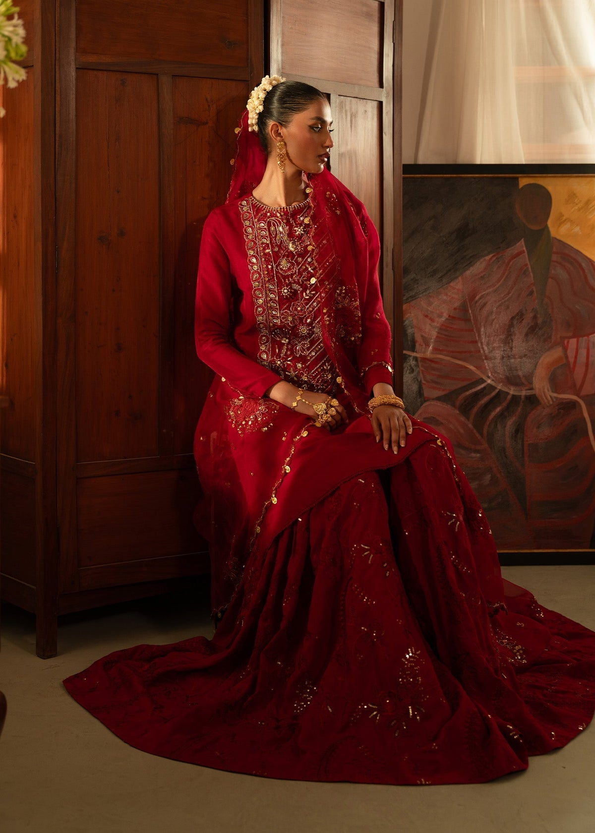 Sadaf Fawad Khan | Mehrma Wedding Formals | Juliet by Sadaf Fawad Khan - Designer Dress - Type: Formal - Available at Libayah - 100% Original