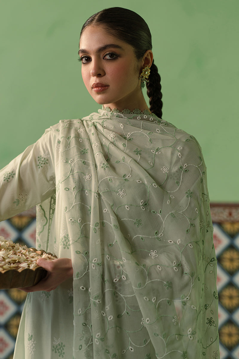 Cross Stitch | Chikankari Lawn Collection | P-01 by Cross Stitch - Designer Dress - Type: Ladies Clothes - Available at Libayah - 100% Original