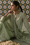 Cross Stitch | Chikankari Lawn Collection | P-01 by Cross Stitch - Designer Dress - Type: Ladies Clothes - Available at Libayah - 100% Original