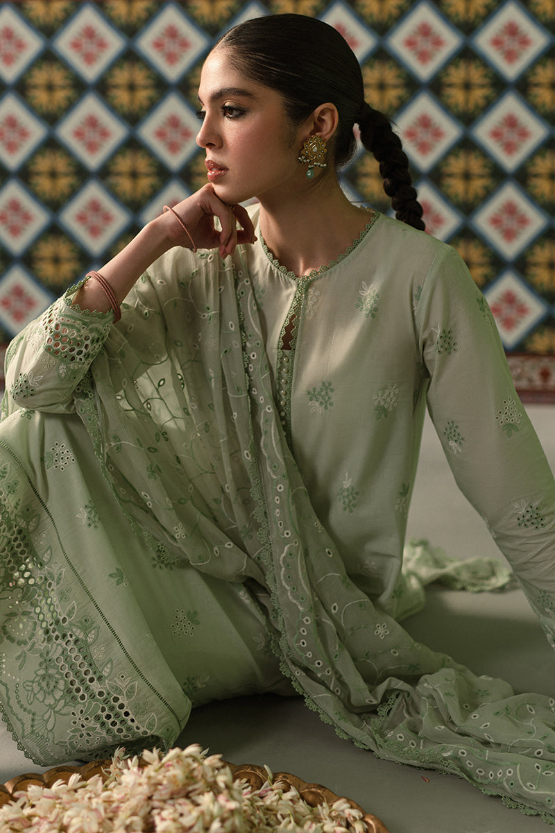 Cross Stitch | Chikankari Lawn Collection | P-01 by Cross Stitch - Designer Dress - Type: Ladies Clothes - Available at Libayah - 100% Original