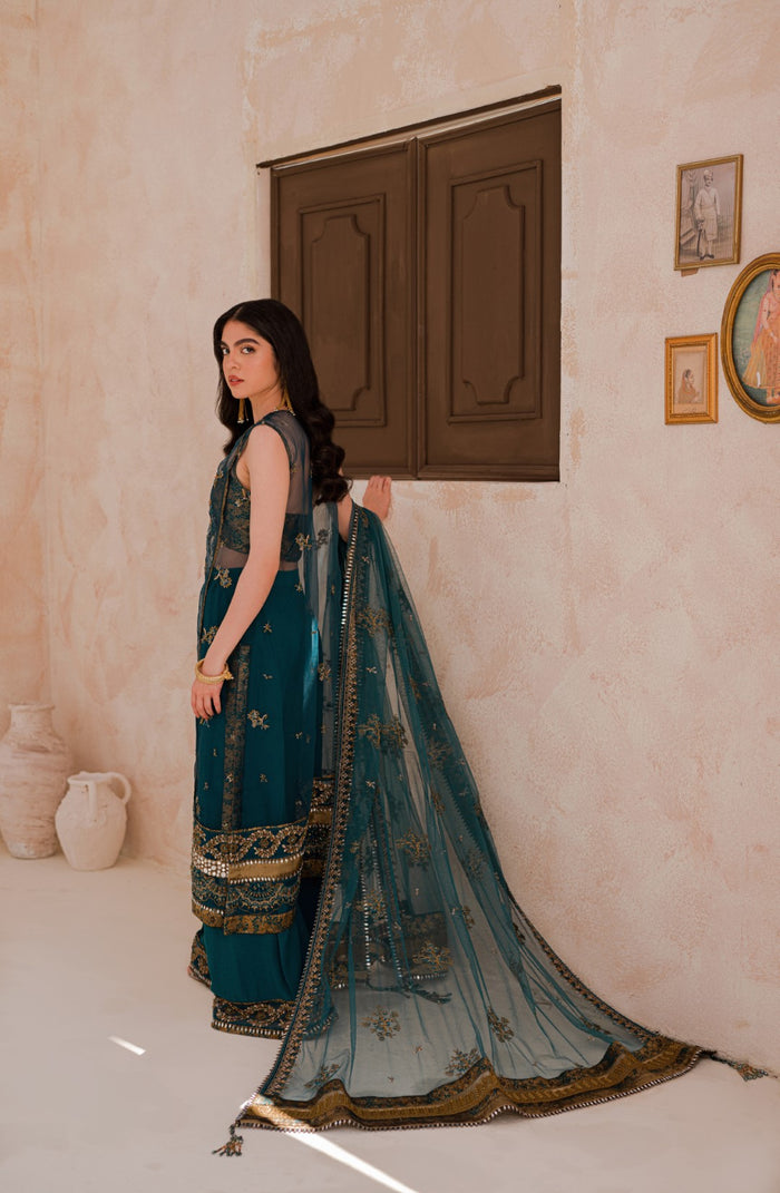 Laj | Chashm Pret | Azul by Laj - Designer Dress - Type: Ladies Clothes - Available at Libayah - 100% Original