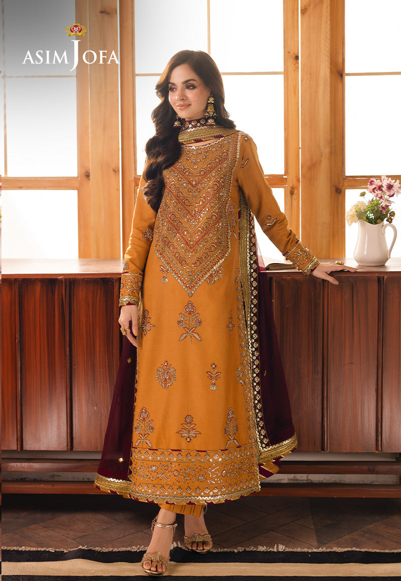 Asim Jofa | Heeriye Formals | AJHE-07 by Asim Jofa - Designer Dress - Type: Ladies Clothes - Available at Libayah - 100% Original