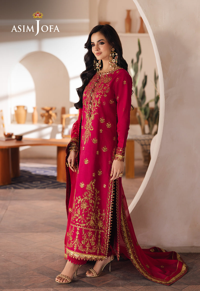 Asim Jofa | Heeriye Formals | AJHE-08 by Asim Jofa - Designer Dress - Type: Ladies Clothes - Available at Libayah - 100% Original