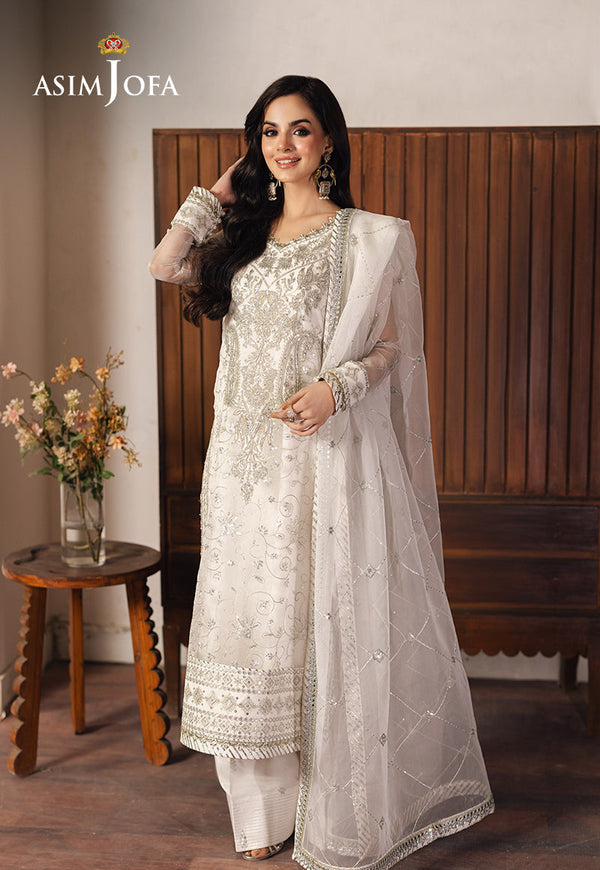 Asim Jofa | Heeriye Formals | AJHE-03 by Asim Jofa - Designer Dress - Type: Ladies Clothes - Available at Libayah - 100% Original