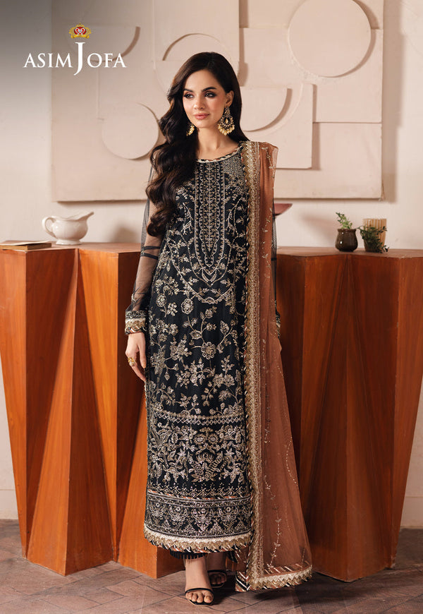 Asim Jofa | Heeriye Formals | AJHE-05 by Asim Jofa - Designer Dress - Type: Ladies Clothes - Available at Libayah - 100% Original