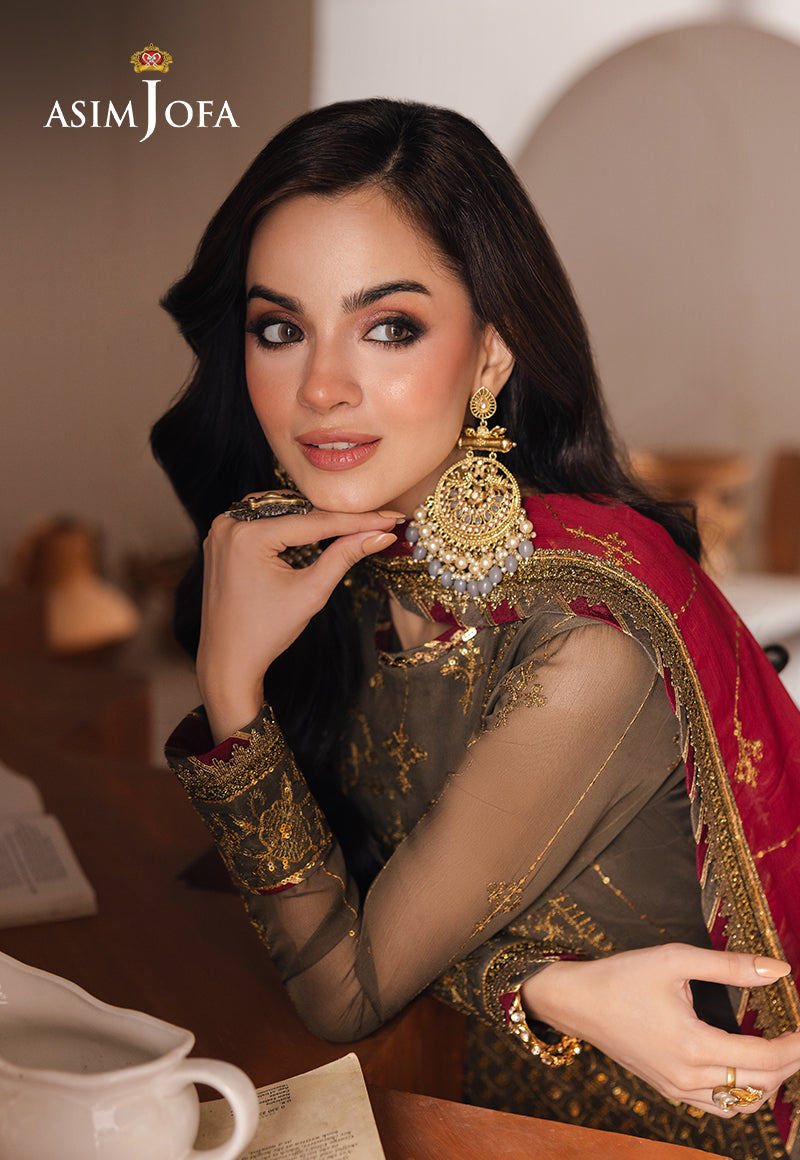 Asim Jofa | Heeriye Formals | AJHE-06 by Asim Jofa - Designer Dress - Type: Ladies Clothes - Available at Libayah - 100% Original