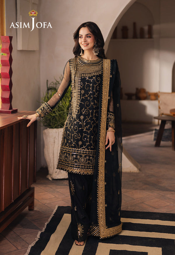 Asim Jofa | Heeriye Formals | AJHE-04 by Asim Jofa - Designer Dress - Type: Ladies Clothes - Available at Libayah - 100% Original