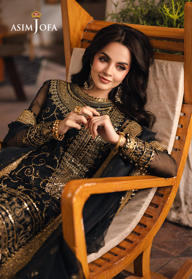 Asim Jofa | Heeriye Formals | AJHE-04 by Asim Jofa - Designer Dress - Type: Ladies Clothes - Available at Libayah - 100% Original