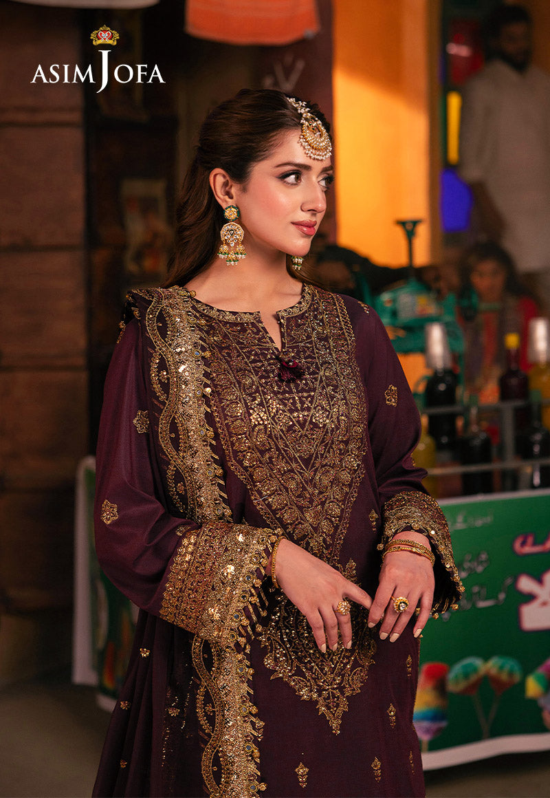 Asim Jofa | Chamkeli Formals 24 | AJKK-01 by Asim Jofa - Designer Dress - Type: Ladies Clothes - Available at Libayah - 100% Original