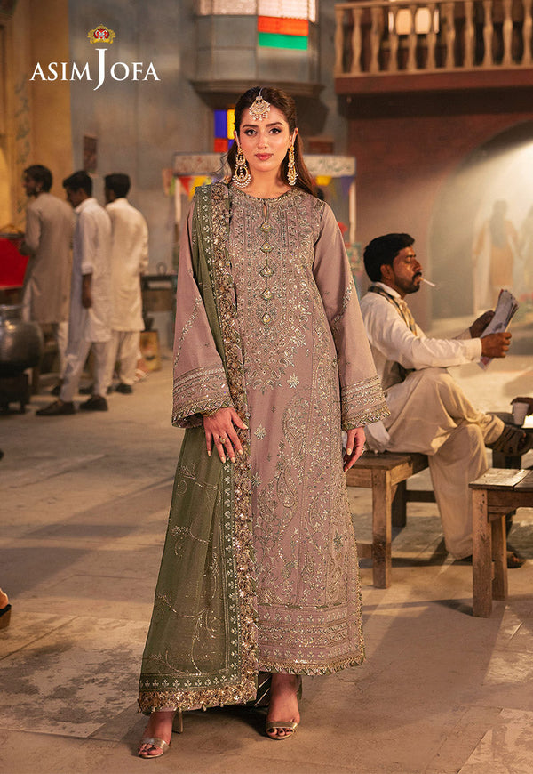 Asim Jofa | Chamkeli Formals 24 | AJKK-08 by Asim Jofa - Designer Dress - Type: Ladies Clothes - Available at Libayah - 100% Original