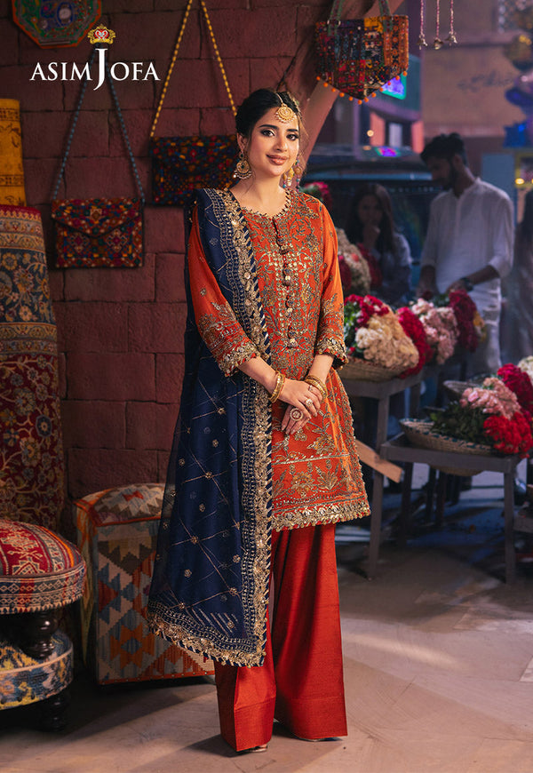 Asim Jofa | Chamkeli Formals 24 | AJKK-10 by Asim Jofa - Designer Dress - Type: Ladies Clothes - Available at Libayah - 100% Original