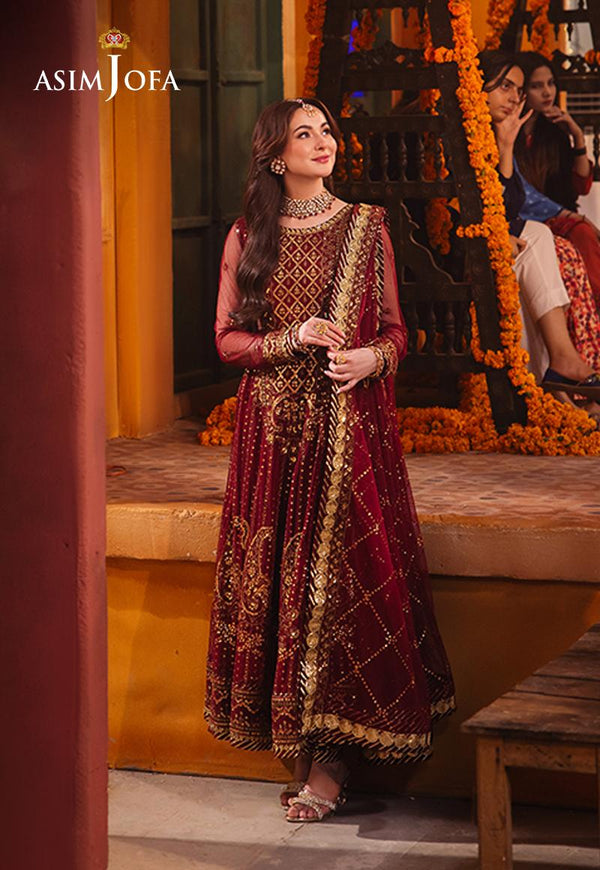 Asim Jofa | Chamkeli Formals 24 | AJKK-13 by Asim Jofa - Designer Dress - Type: Ladies Clothes - Available at Libayah - 100% Original