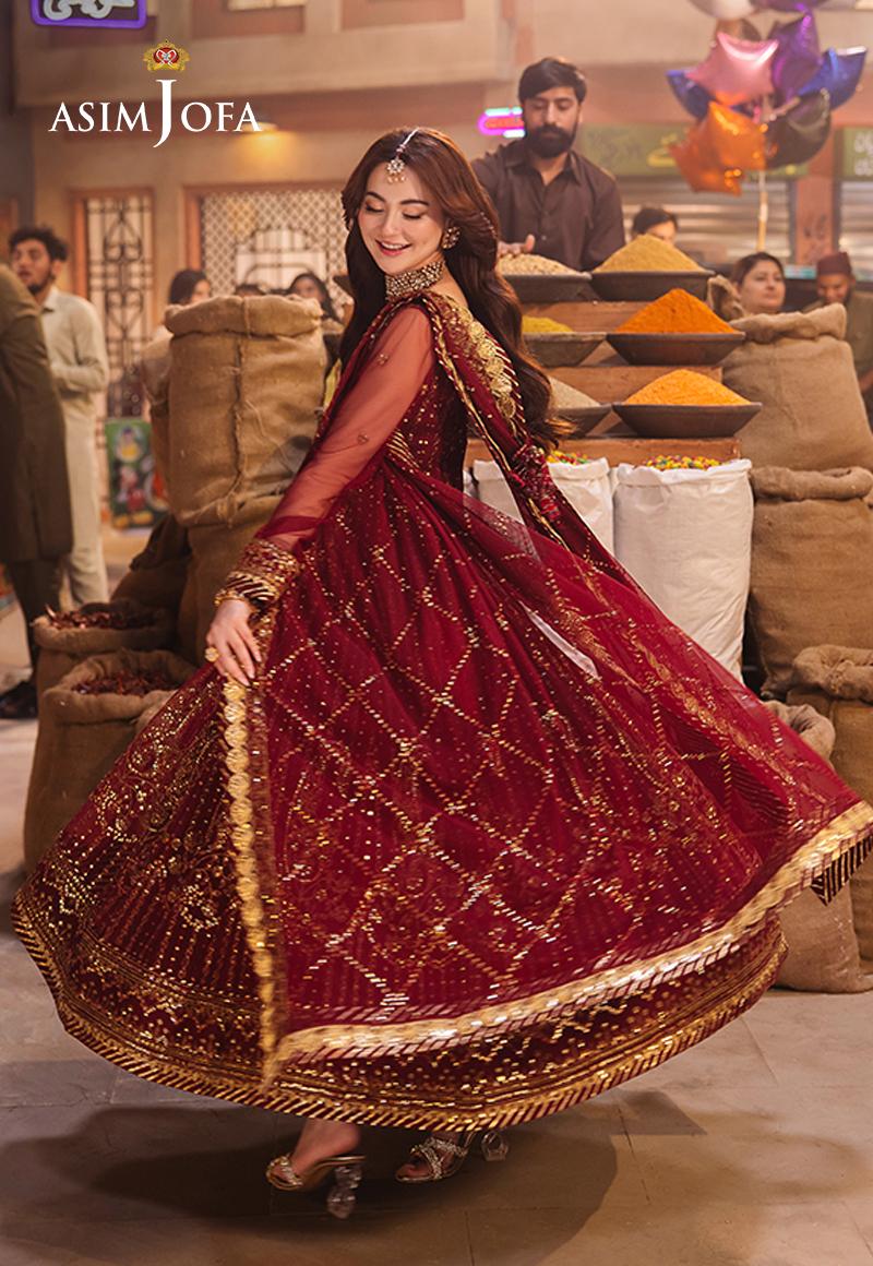 Asim Jofa | Chamkeli Formals 24 | AJKK-13 by Asim Jofa - Designer Dress - Type: Ladies Clothes - Available at Libayah - 100% Original