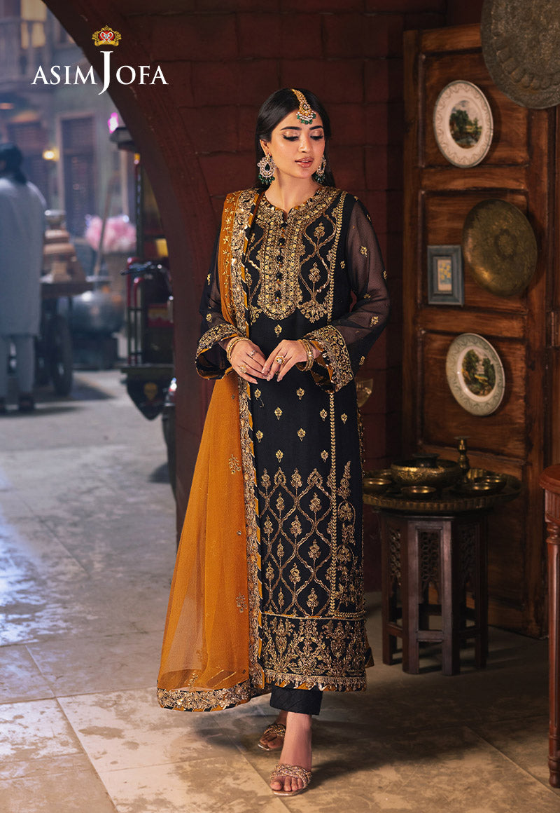 Asim Jofa | Chamkeli Formals 24 | AJKK-15 by Asim Jofa - Designer Dress - Type: Ladies Clothes - Available at Libayah - 100% Original