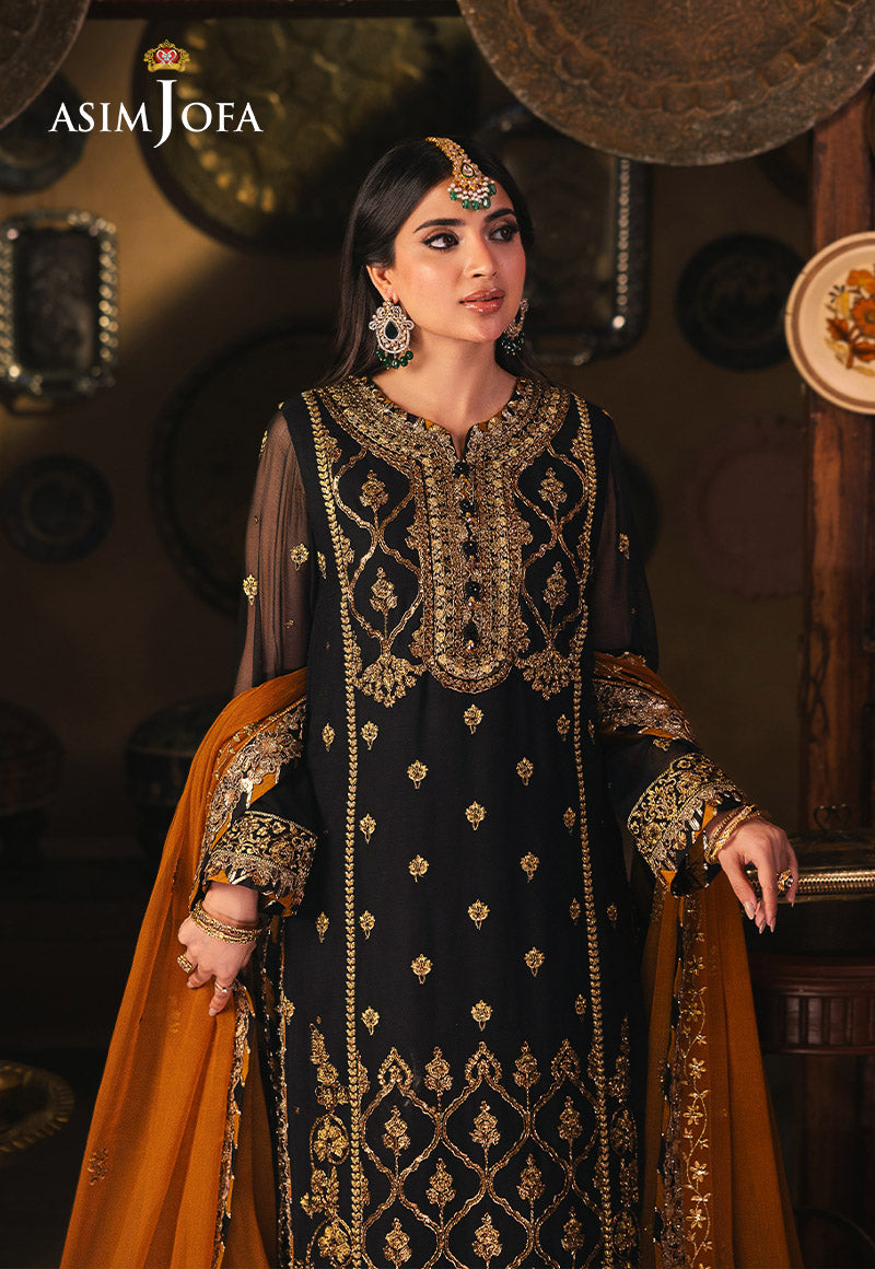 Asim Jofa | Chamkeli Formals 24 | AJKK-15 by Asim Jofa - Designer Dress - Type: Ladies Clothes - Available at Libayah - 100% Original